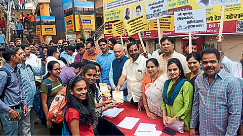 ठाण्यातील ट्रॅफिकविरोधात भाजपचे राष्ट्रीय उपाध्यक्ष मैदानात!