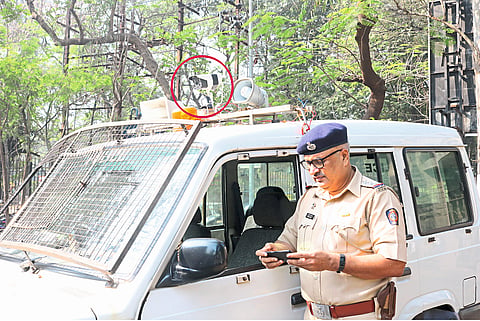 Along with the police, there will also be a camera watch