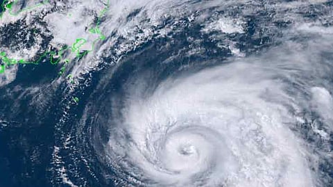 Signs of cyclone formation in Arabian sea