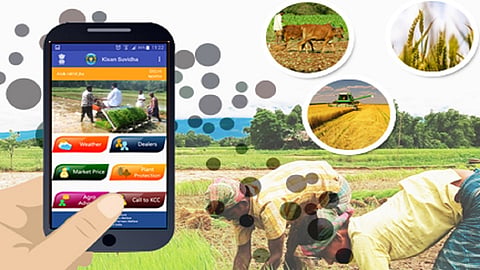 farmers crop registration language is kannada only on E app in nipani belgaum