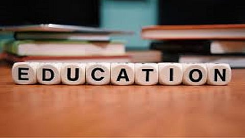 the meeting of education department and vice chairman meeting in belgaum for results of last year exams