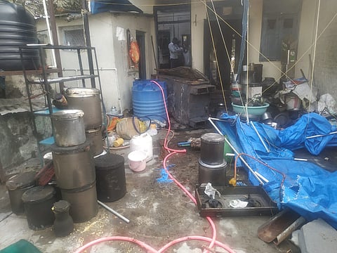 Fire at Patil house in Rahuri Khurd
