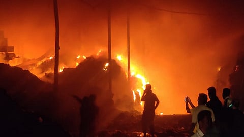 hadapsar fire