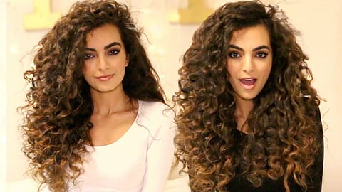 curly hair