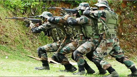 indian soldiers