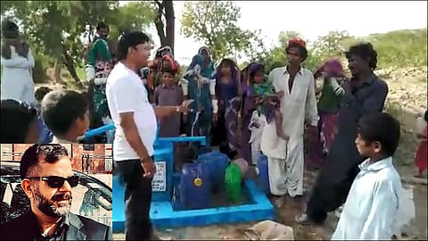 Indian Man Installs Hand Pumps In Poor Pak District
