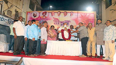 hasan mushrif kolhapur thet paipline
