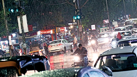 navi peth rain in pune