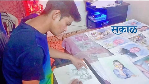 Skills mastered in bright painting prajwal tiwaskar story
