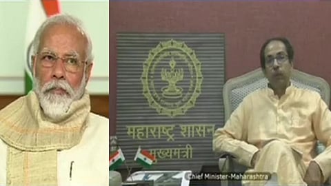 pm modi with cm maharashtra