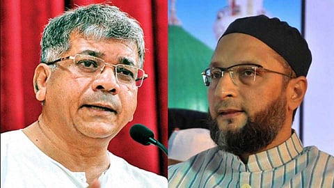prakash ambedkar asaduddin owaisi