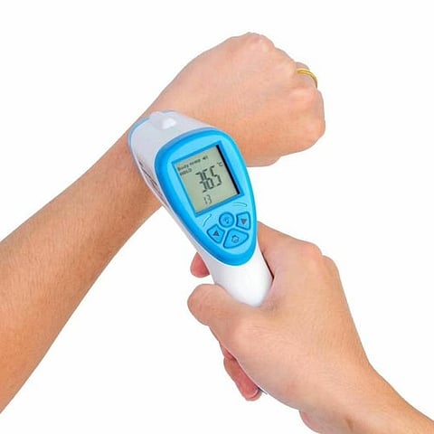 Thermal scanning of everyone coming from Goa