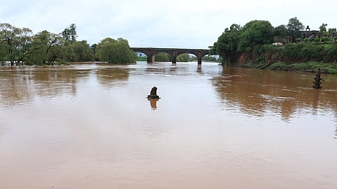 five times as much rain in a fortnight