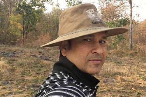 Sachin Tendulkar safari in tadoba