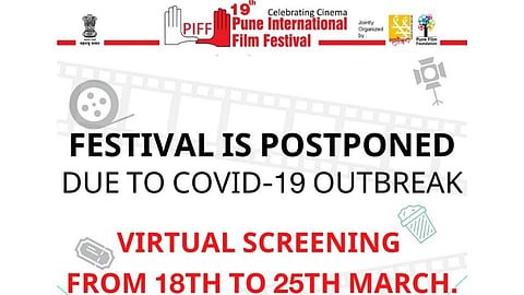 PIFF temporarily postponed to March 18 to 25 Online corona