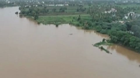 rise in water level