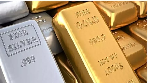 Silver And Gold Rate fell