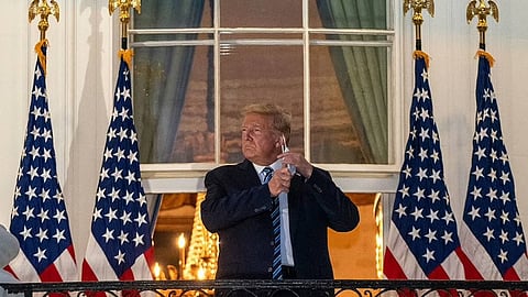 trump returned white house after corona treatment