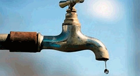 shut off water on Monday while low pressure on Tuesday in kolhapur