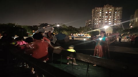 नेरूळमधील वंडर्स पार्क अंधारात