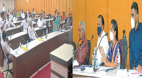 Cancel bogus inquiry report of Erandoli, Narwad water scheme; Sangali ZP Members of the assembly