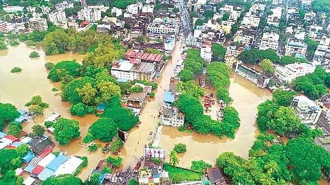 कोल्हापुरात पावसाचा कहर; पंचगंगेला अभूतपूर्व महापूर