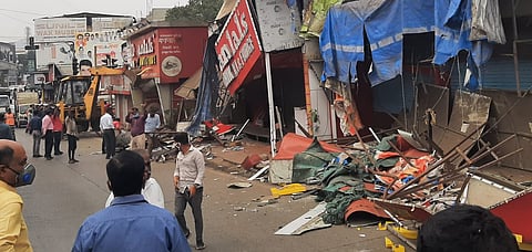 Action has been taken on encroachments along Pune Mumbai National Highway 2.jpg