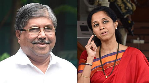 After the controversy arose, Chandrakant Patil bowed