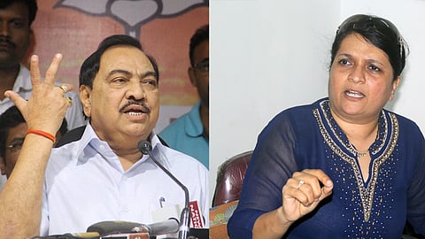 Eknath Khadse Anjali Damania