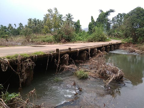 Sarmale bridge condition is bad