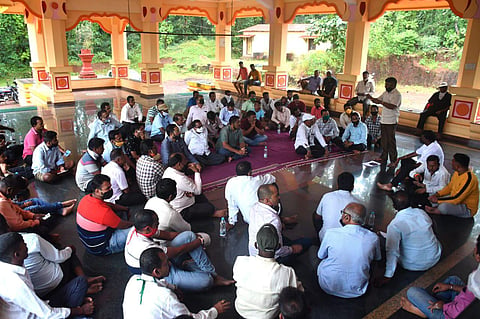 Meeting of Chire miners at Chowke