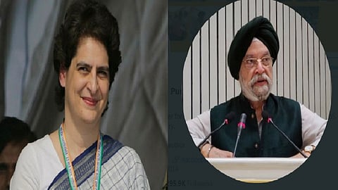 priyanka gandhi, 35 lodhi estate govt bungalow , hardeep puri, Congress,BJP
