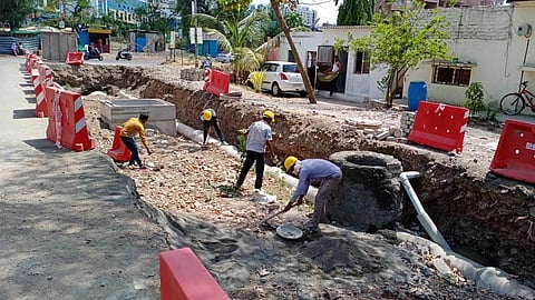 पिंपळे गुरव, सौदागरात विकासकामांना सुरुवात