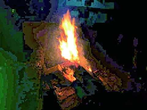 wine shop fire