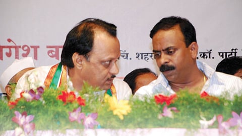 Raju-Misal with Ajit Pawar