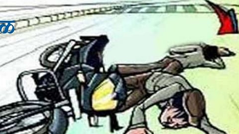 bike accident latest marathi news