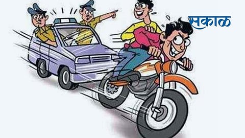 Akola News The stolen vehicle was found in gamg