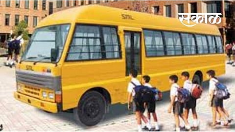 The school bus is also closed due to corona and the workers are facing starvation :