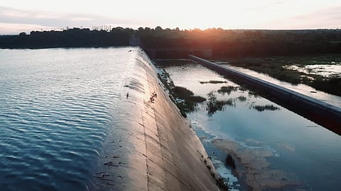 The BJP government has not even uploaded photos of 43 percent water works