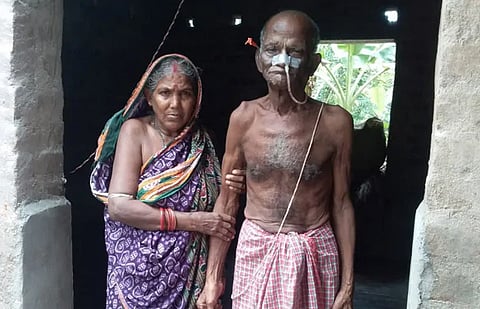 The 85-year-old cancer patient and his wife overcame Corona