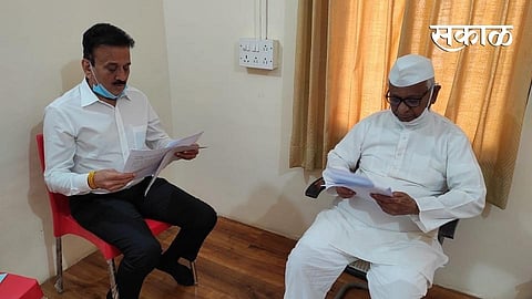 The Modi government is scared after Anna Hazare's warning.jpg