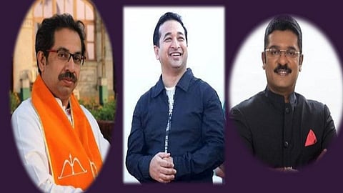 Action by ED against MLA Pratap Sarnaik Strong support from MLA Nitesh Rane