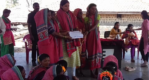 TRIBAL DANCE OF THE DAUGHER OF MINISTER THORAT
