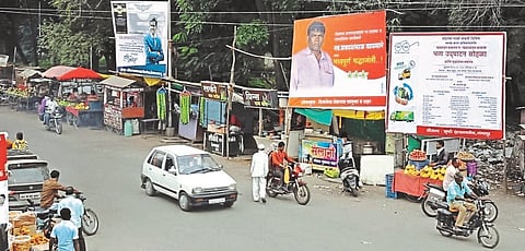 Re-encroachment on Shevgaon road