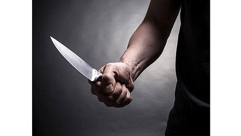 attacked on society member by sharp weapon due to dispute of parking at ghorpade peth of pune