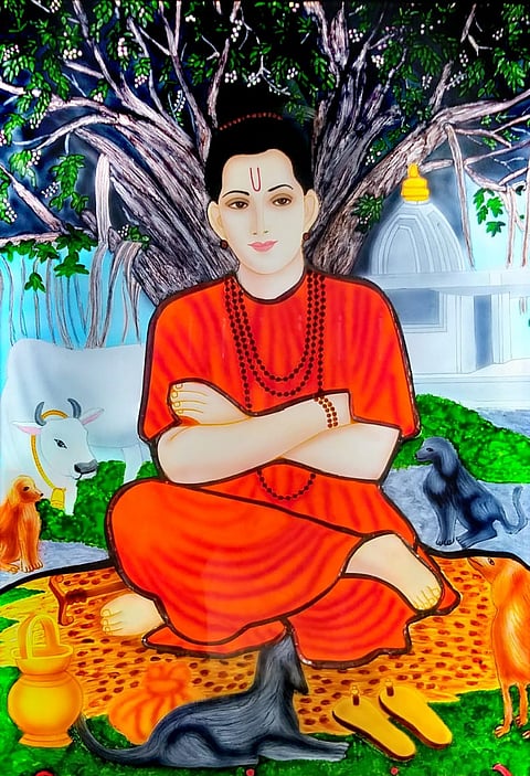 The story of the painting by Rahul Lohkare from Sonai