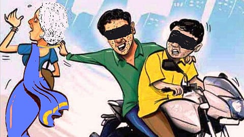 chain snatching