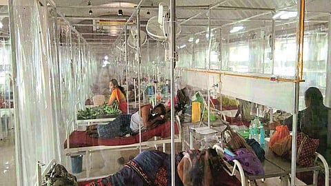 Who will do the laundry at the Covid Center ?; The question becomes complicated in Sangali