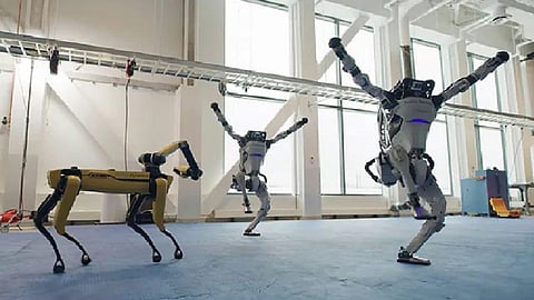 dancing robots