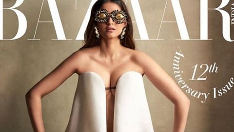 bollywood actress sonam kapoor trolled over weird dress for her latest photoshoot with bazaar